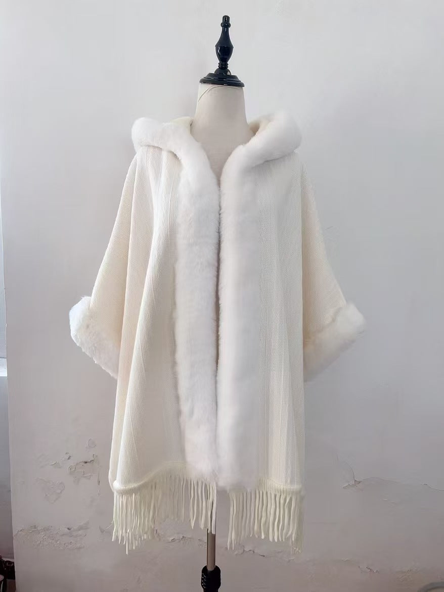 Cloque à capuche d'hiver Châle doublée de polaire et extra-épais dernier style