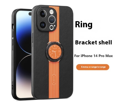 Coffret de protection magnétique rond Coque de téléphone
