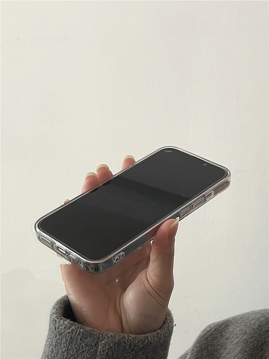 Niche fille métallique Bow cas de téléphone