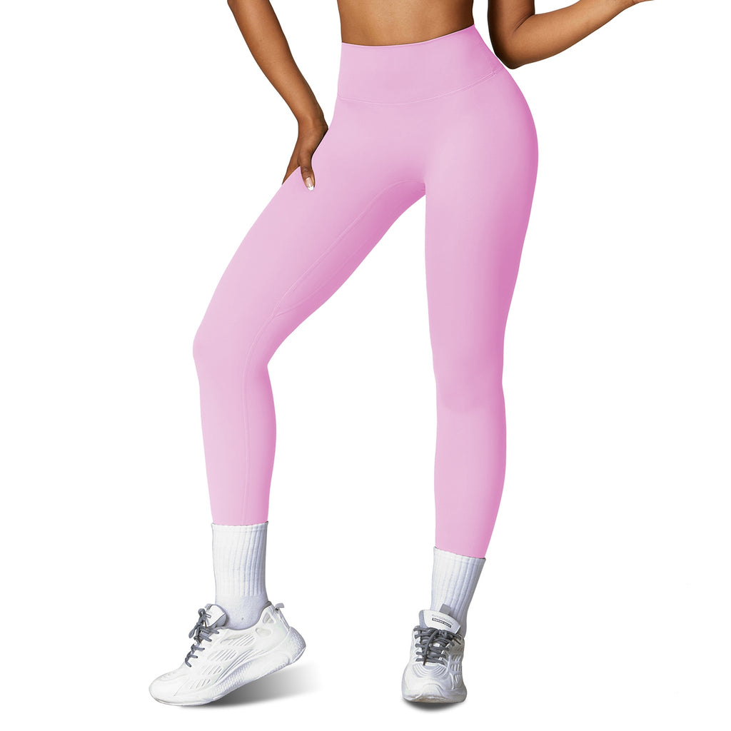 4 Tailles-5 Couleurs Option -- 1Pc Femmes haute taille Leggings d'entraînement Tummy Control Compressi