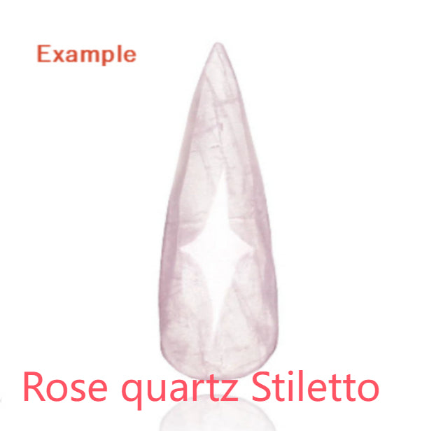 Art des ongles de cristal