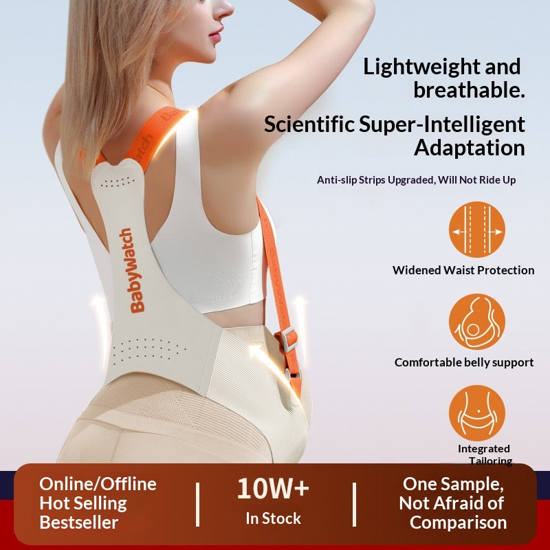 Ceinture de soutien Belly Nano-niveau Un soutien discret spécifique à la grossesse