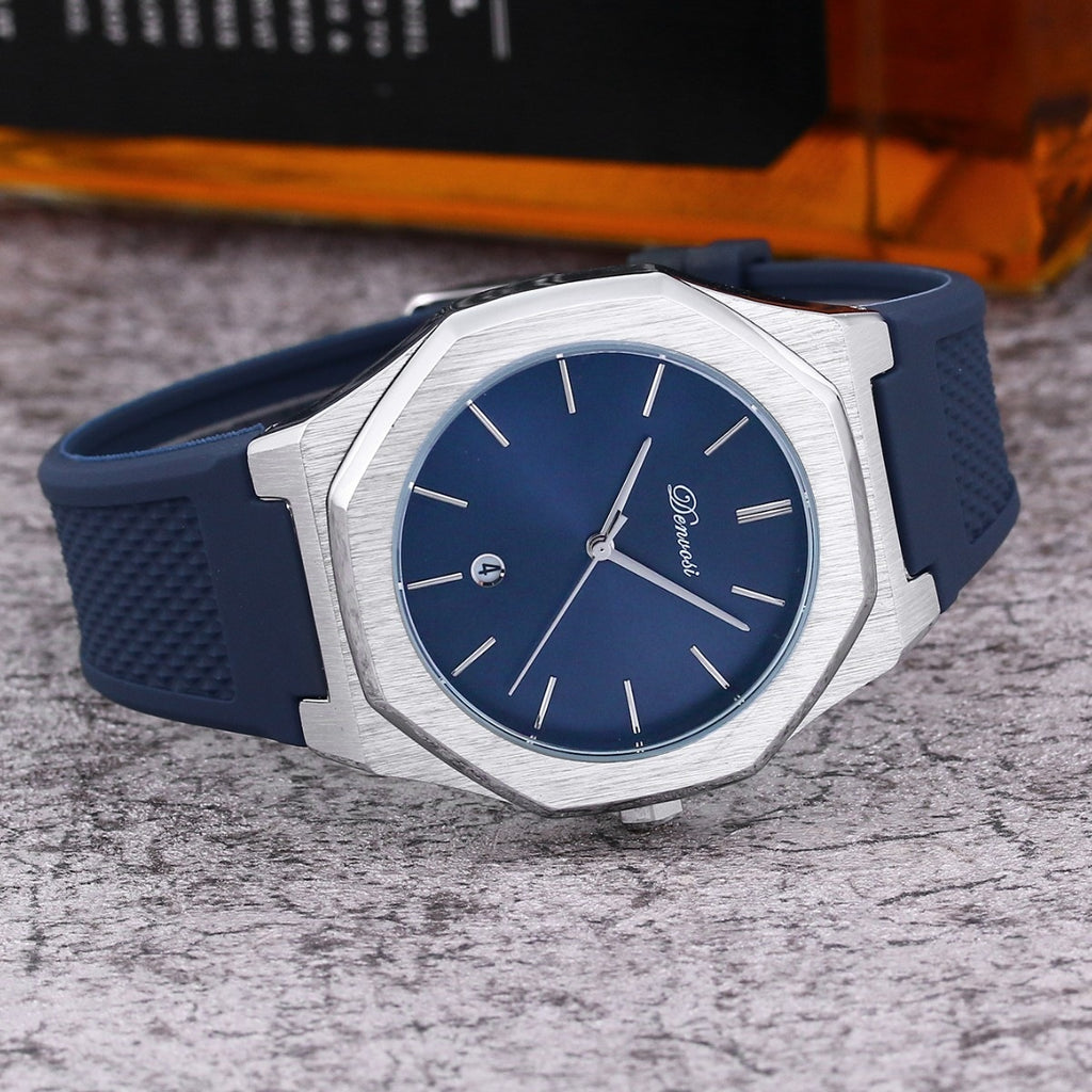 Montre Quartz imperméable élégante et minimaliste pour hommes