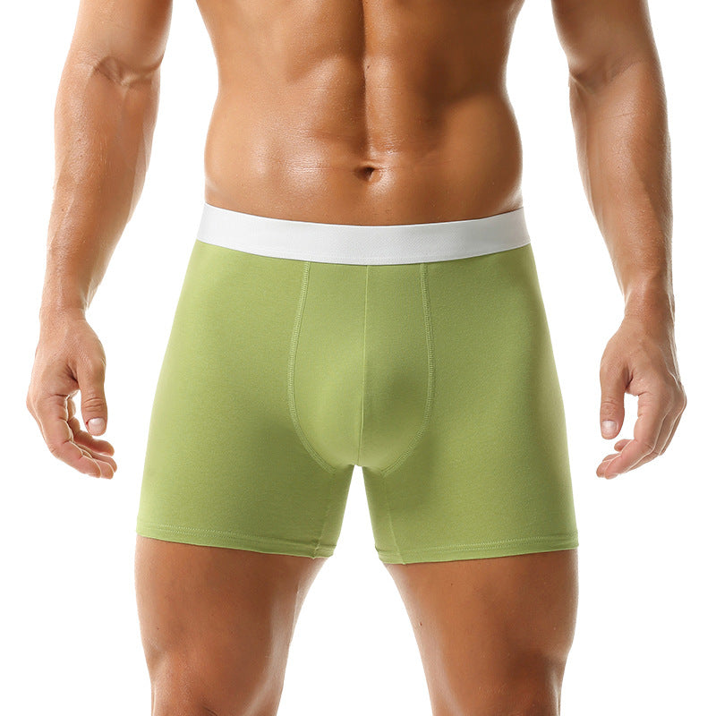 Slip de boxer en coton respirant pour hommes Plus Taille Intimates tout-saison