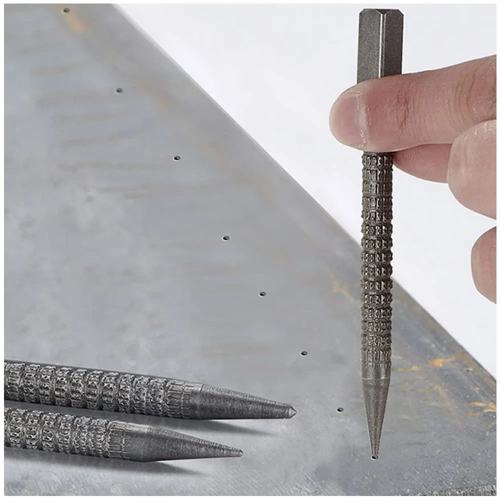 4 pièces de clou Setter & Center Punch Set 4" Wood Metal Super Impact Resistance USA