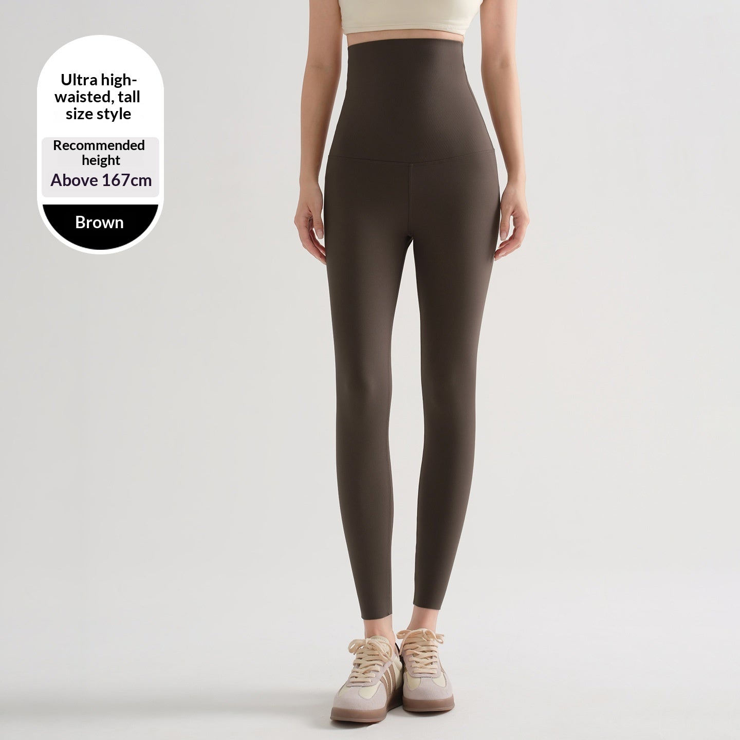 Pantalon de fitness de fitness de tummy-control élevé