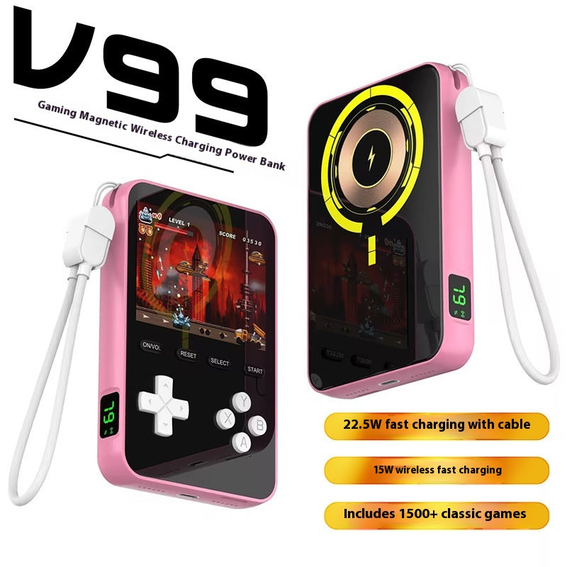 Banque magnétique de puissance sans fil Handheld Machine de jeu Power Bank
