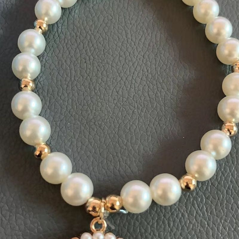 Internet populaire Celebrity Cat Pearl Collier