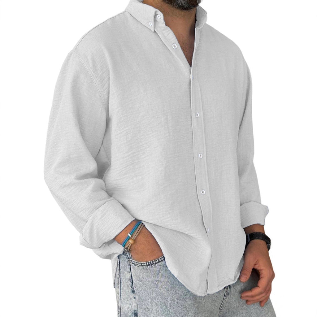 Chemise à manches longues à manches longues pour hommes