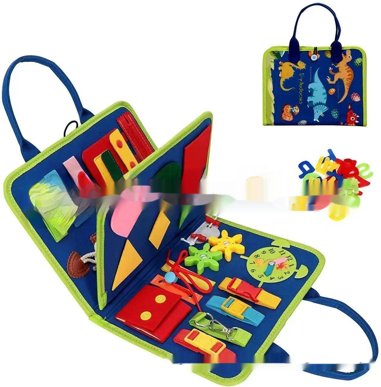 Portable Conseil d'apprentissage du vêtement pour enfants Toy Conseil d'éducation précoce