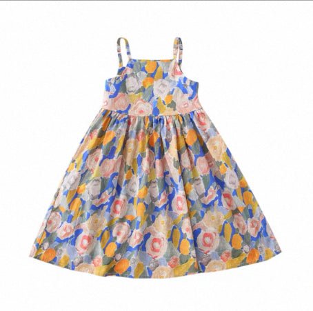 Dopamine Seaside Tyndall-Effect Jupe avec imprimé Parent-enfant assorti