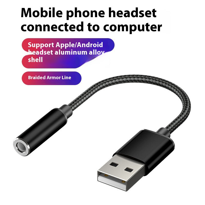 Adaptateur audio numérique de carte audio HIFI externe USB