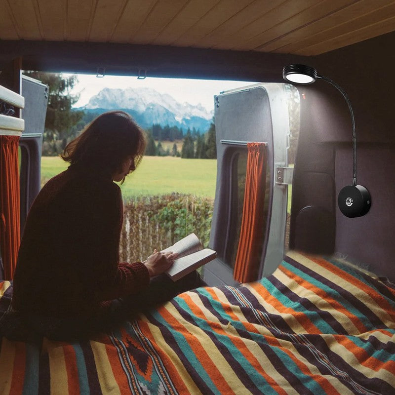 12V LED Touch Dimmable USB Spot Lecture lumière camping-car Campervan Caravan Boat