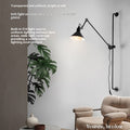 Rotation Rocker Arm Lampe murale de protection des yeux avec prise