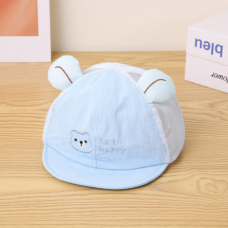 Motif de dessin animé pour enfants Lettre Brodée Oreille Décoration Patchwork Net tissu Breathab