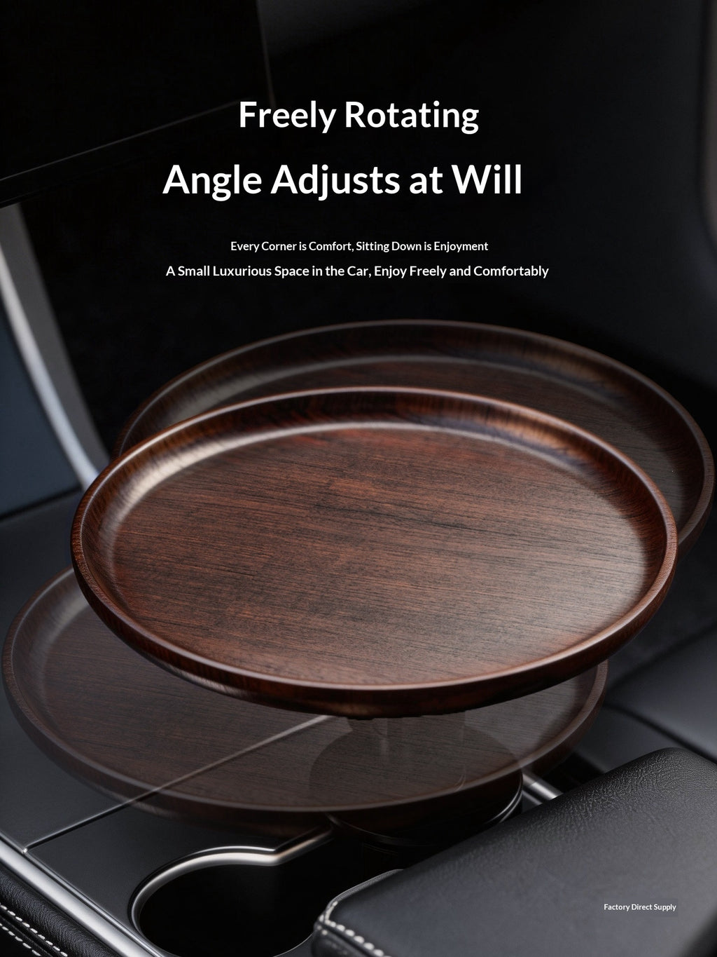 Table en voiture flottante avant