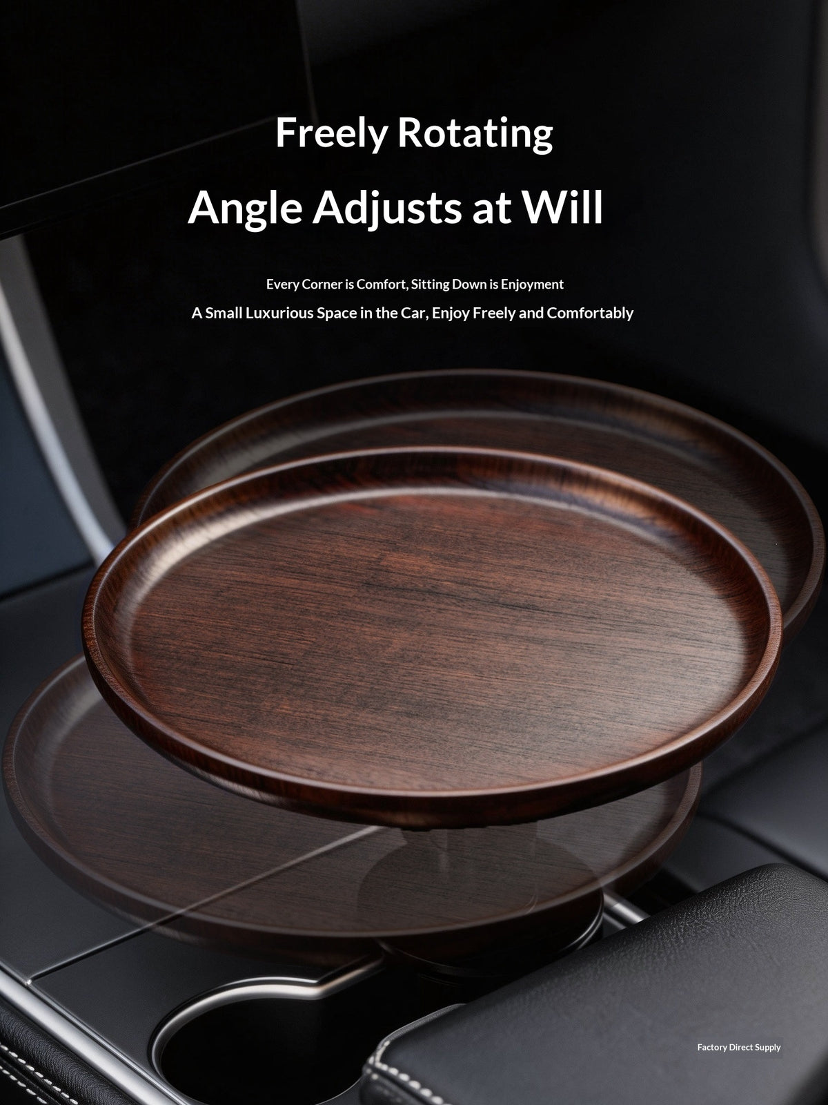 Table en voiture flottante avant