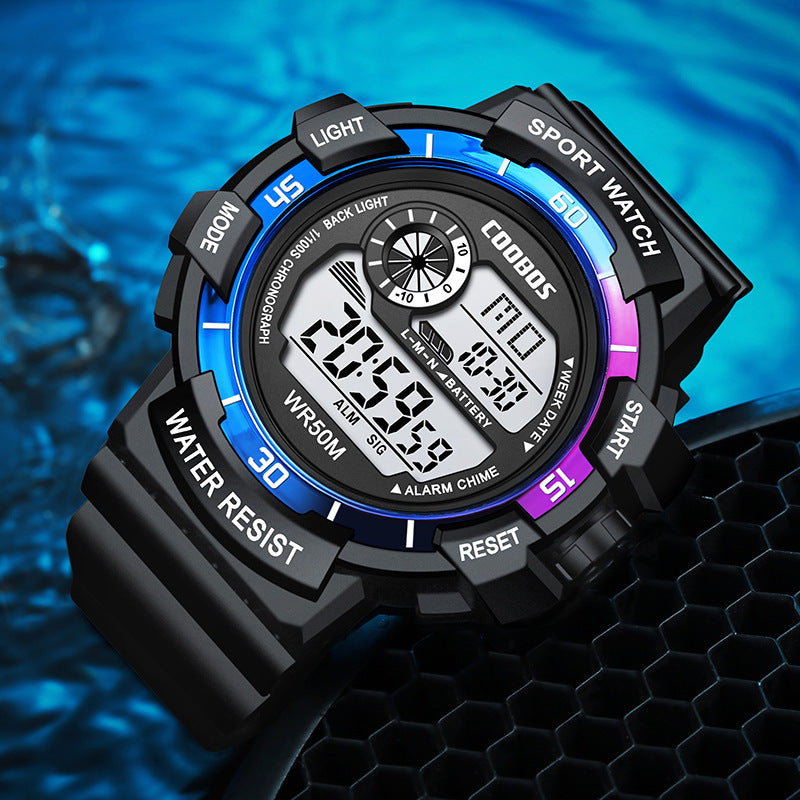 Étudiant Electronic Sports Watch Homme
