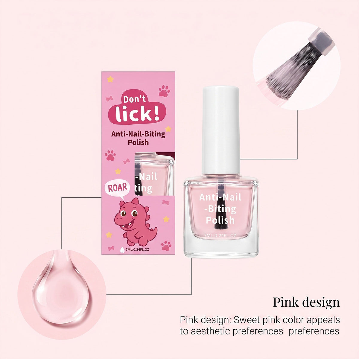 Nail anti-brillant polonais