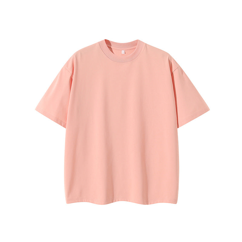 T-shirt en coton absorbant à manches courtes en fil double