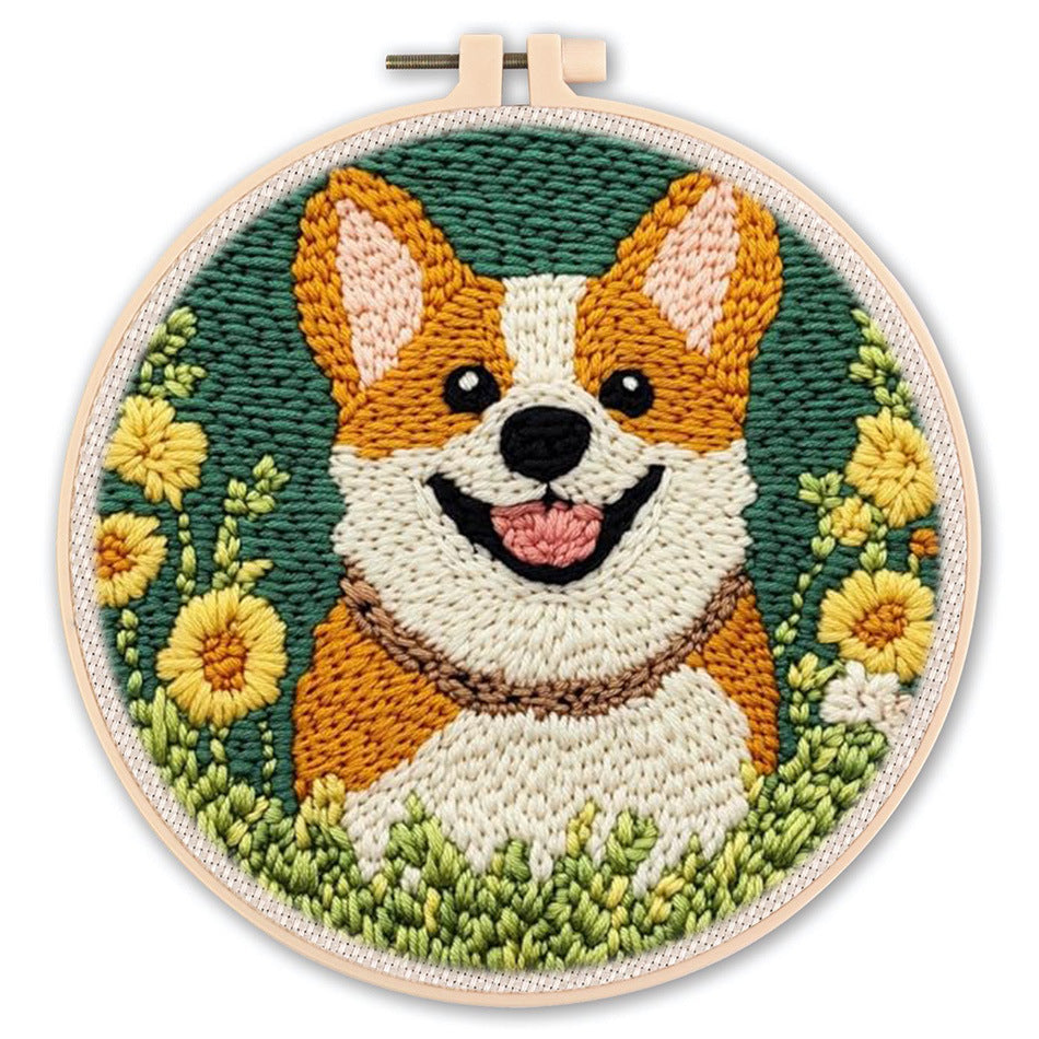 Matériau de broderie Diy Poke fait main
