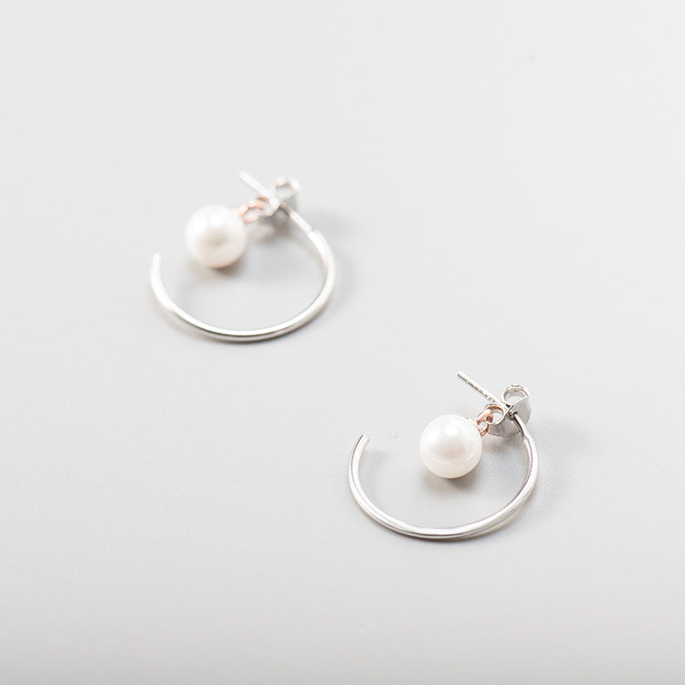 Boucles d'oreilles en perles hypoallergéniques