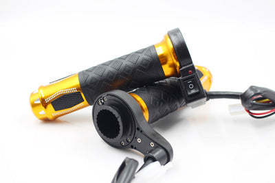 Accessoires de moto gants électriques poignée tournante