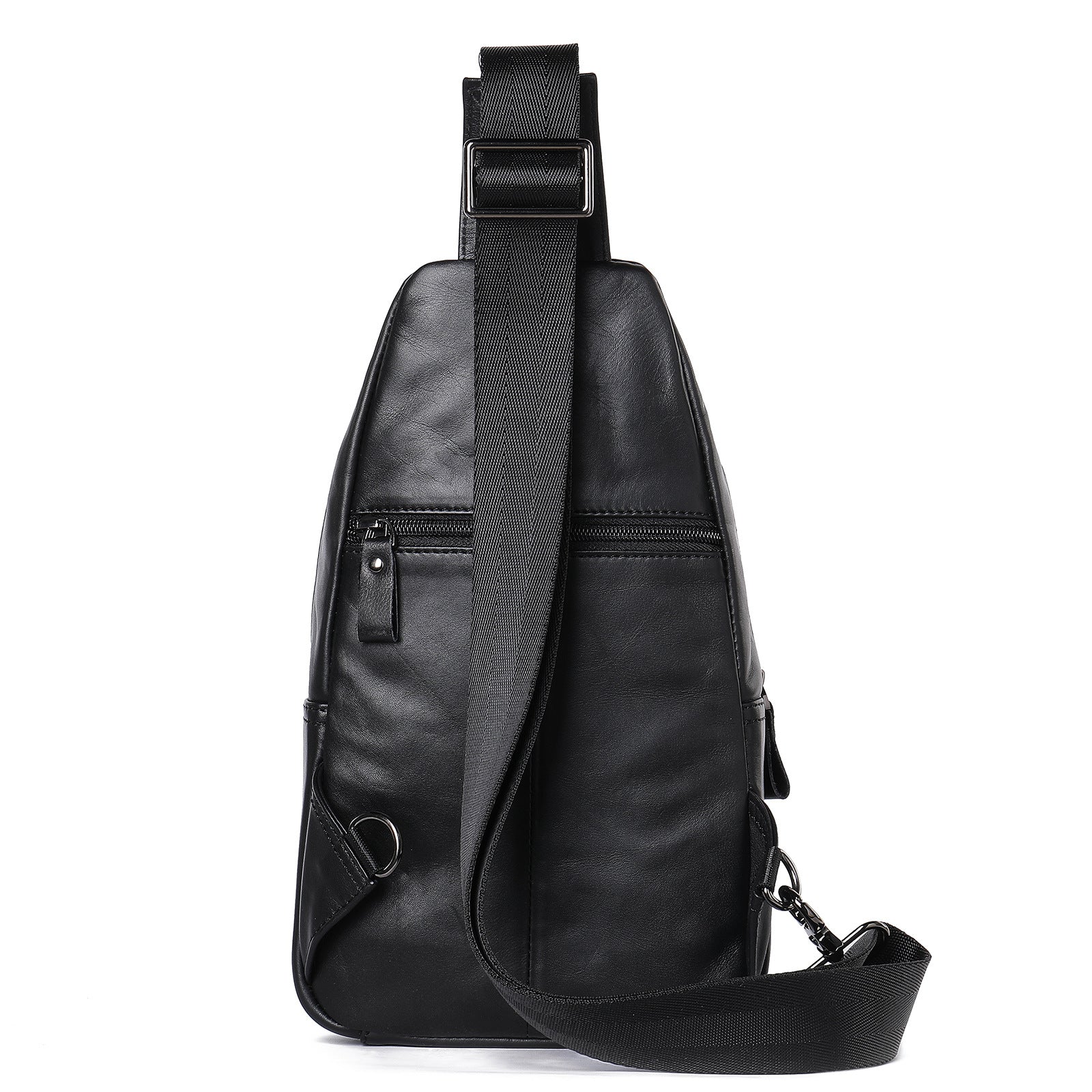 Sac de poitrine en cuir pour hommes