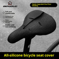 Couverture de selle de vélo ultra-douce pour prévenir la douleur de cul