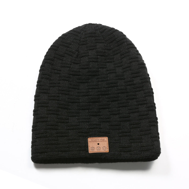 Binaural Music Call Stereo Warmth Chapeau d'écoute Bluetooth amovible et lavable