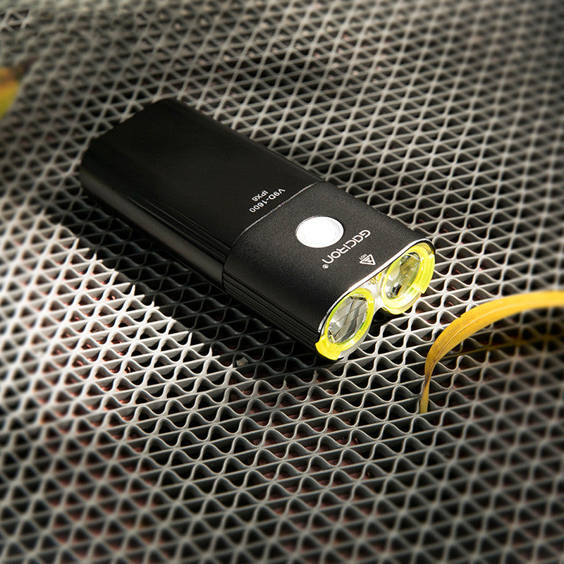 Phare de vélo imperméable 1600 Lumens Power Bank
