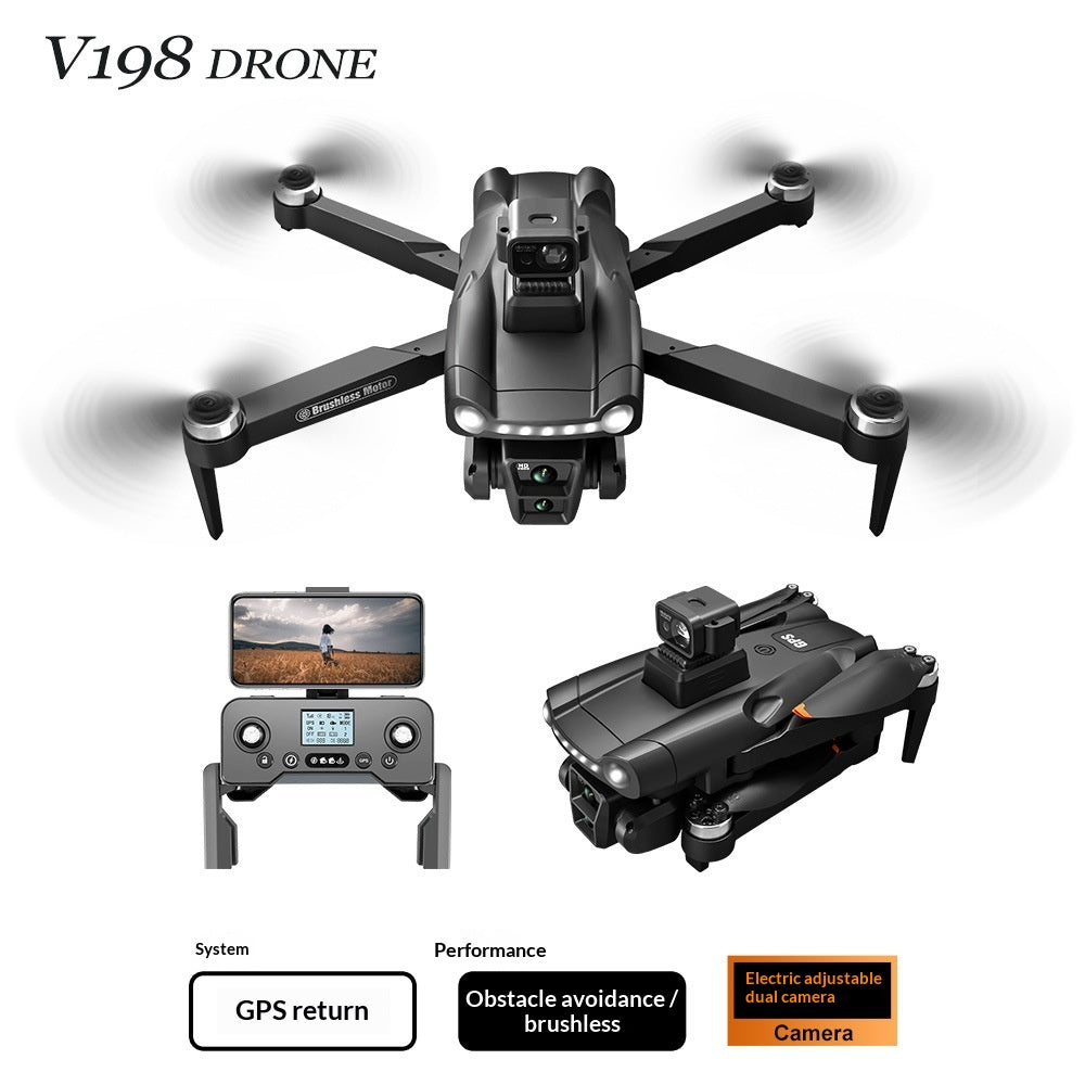 HD Aerial Photography Smart Obstacle-Evitance Toy oreign Trade Quadcopter Remote-Control