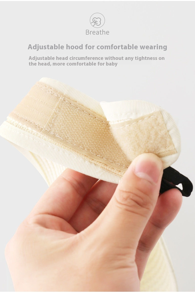 Chapeau de paille de visière résistant au soleil pour enfant
