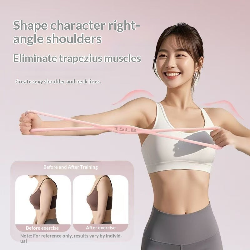 Bande de résistance au fitness en silicone Haute élasticité