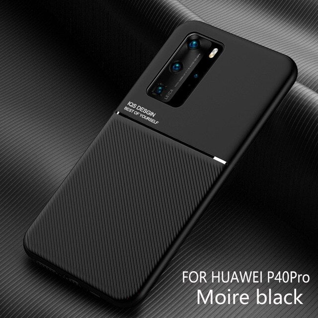 Friction magnétique p30pro personnalisé anti-fall mat20 housse de protection