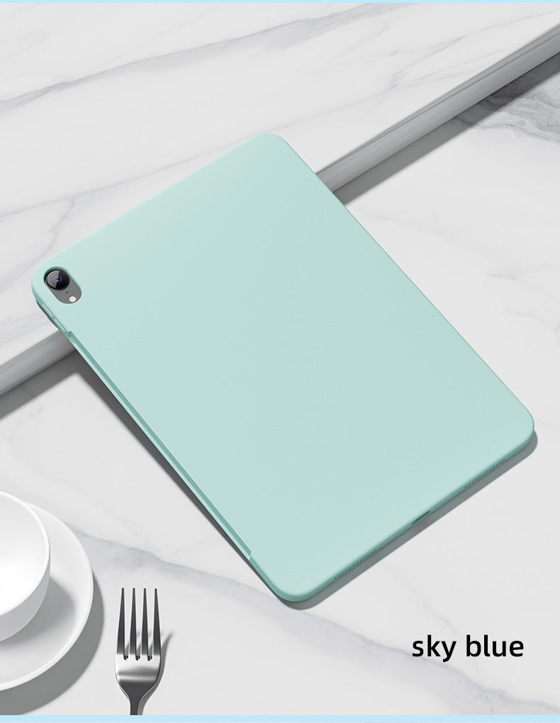 Comprimé PC protection silicone liquide tout inclus résistant à la chute cas doux