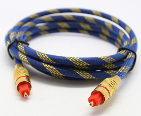 Ligne audio ligne de fibre audio