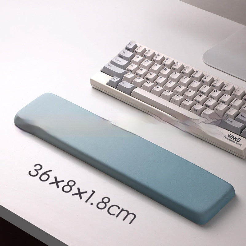 Carré Silica Gel Wrister Mouse Pad Confortable Clavier Soutien Wrist Protection du repos