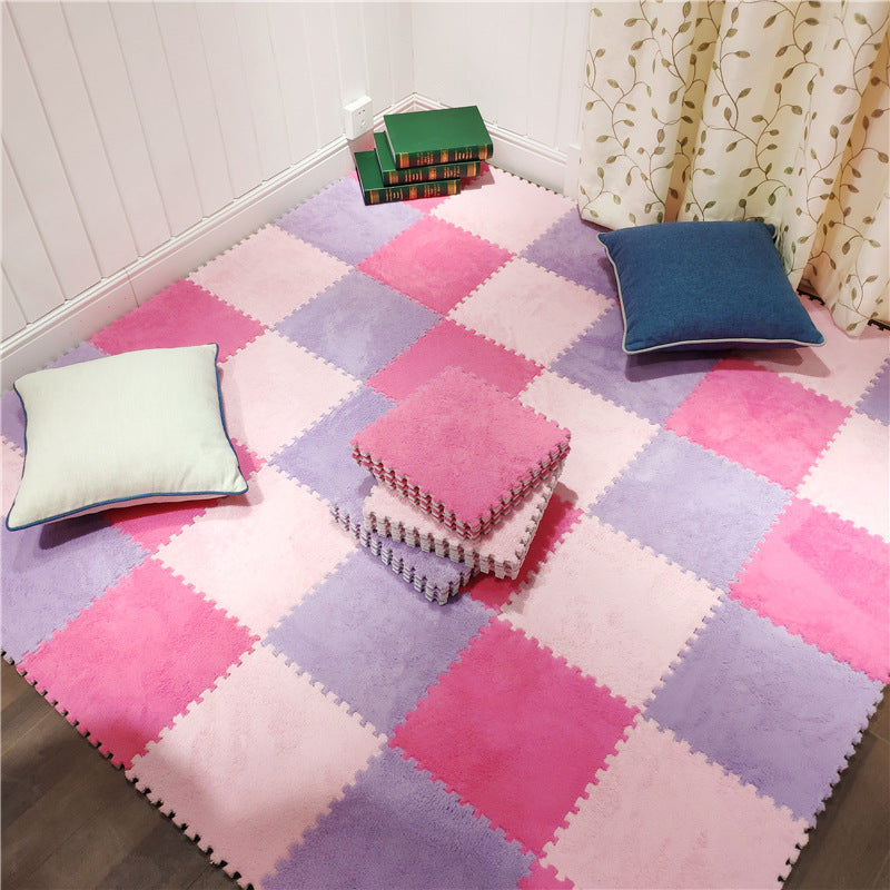 Tapis d'éponge encastrable en mousse composite pour les ménages