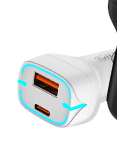 Quick Charge High-Power Car Charger Plug