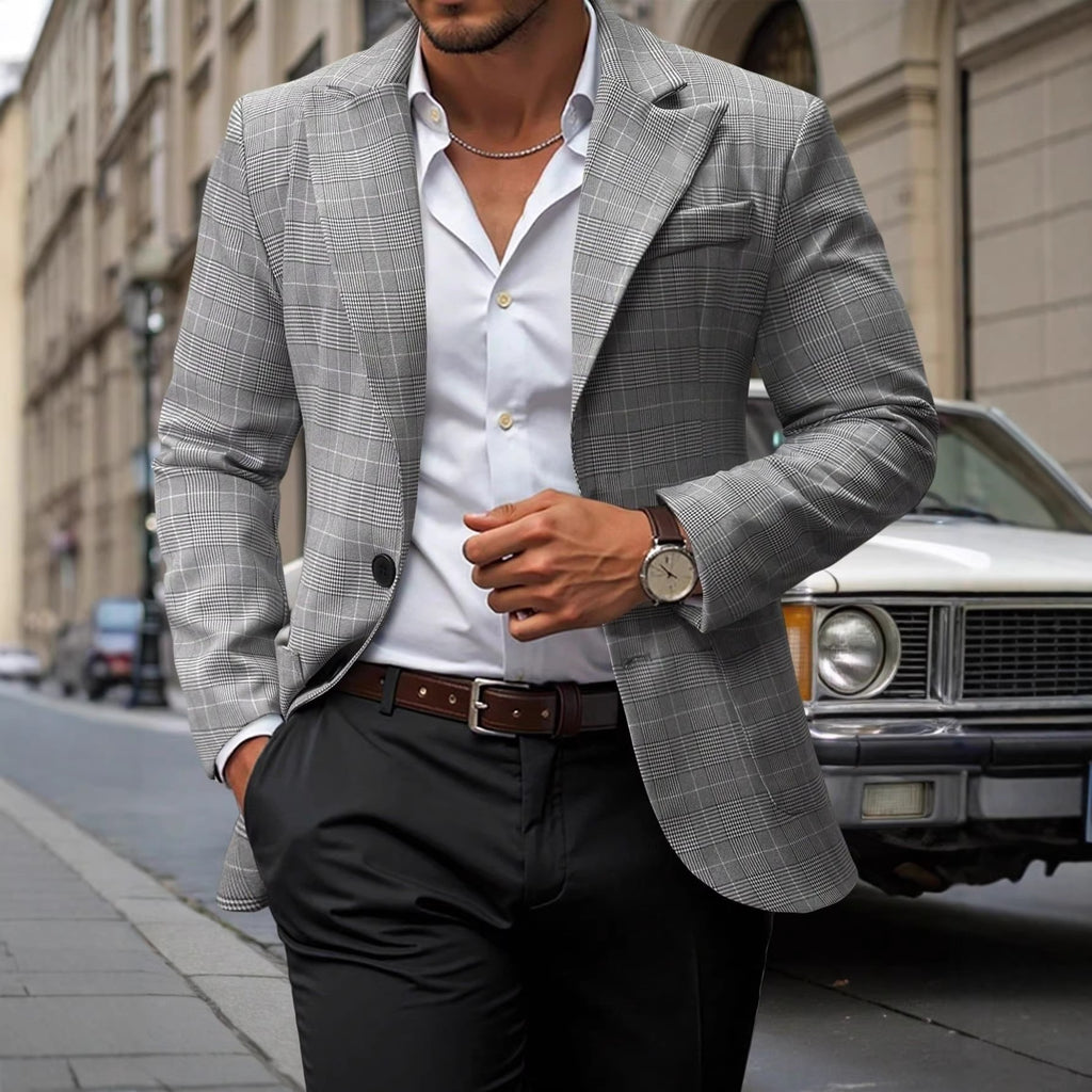 Veste homme à deux boutons avec grandes poches