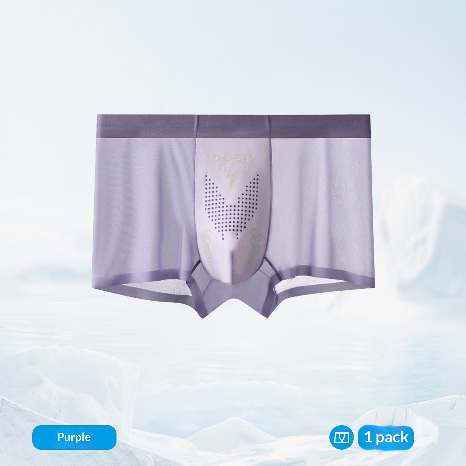 Ice Silk Hommes Sous-vêtements respirant séchage rapide et frais