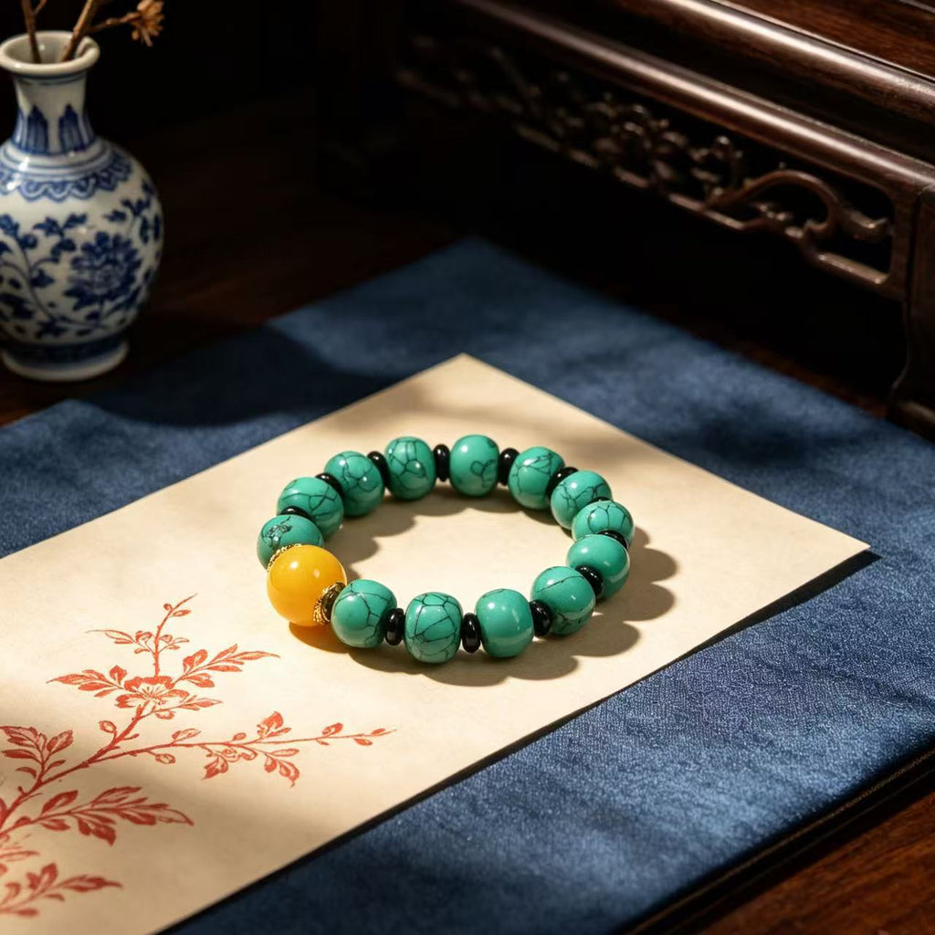 Style ethnique Six caractères Mantra Bracelet