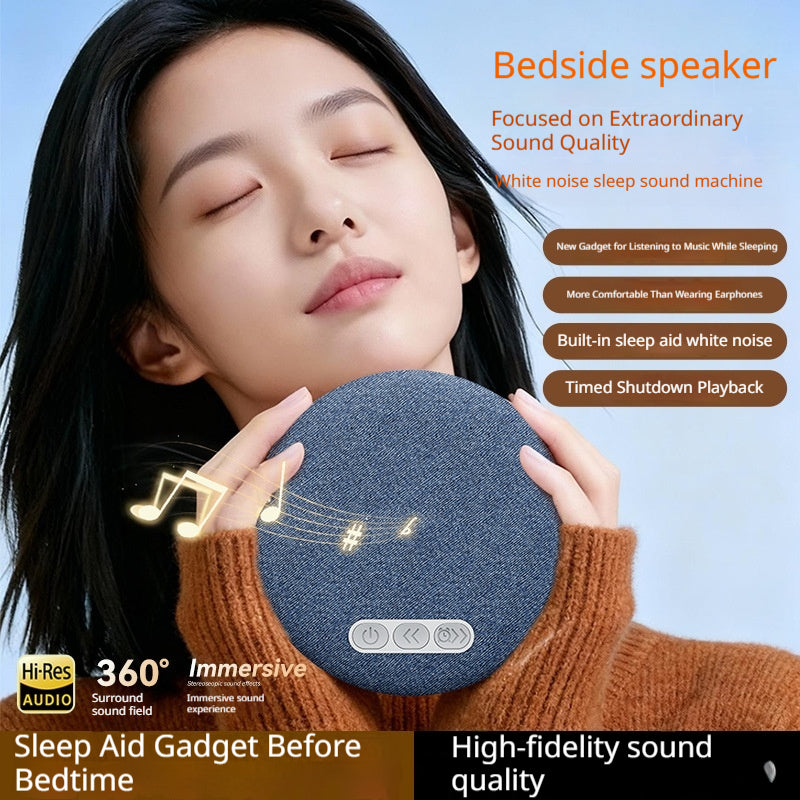Sommeil Blanc Bruit Portable Rechargeable Conduction des os Oreiller Haut-parleur