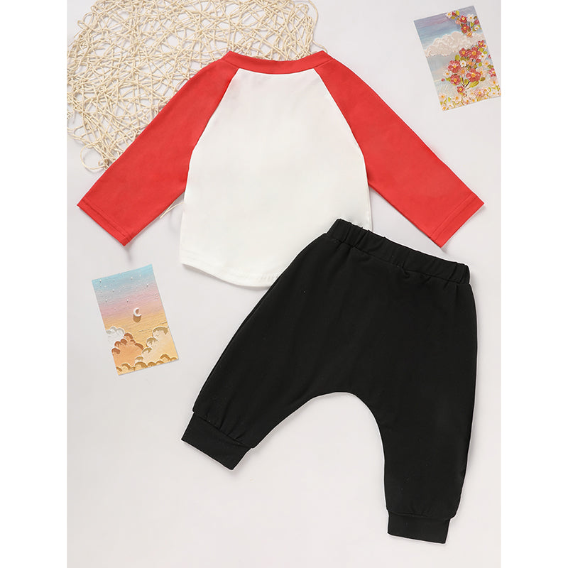 2pcs Baby Boy's 'Heart Crusher' Imprimer St Valentin's Day Set