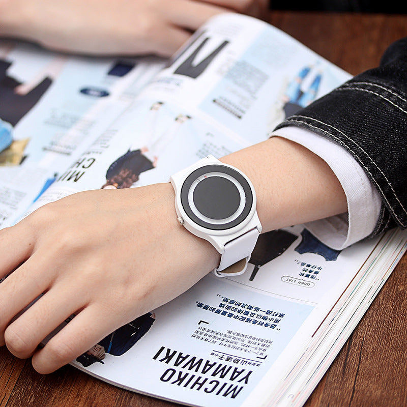 Montre électronique couple pointerless