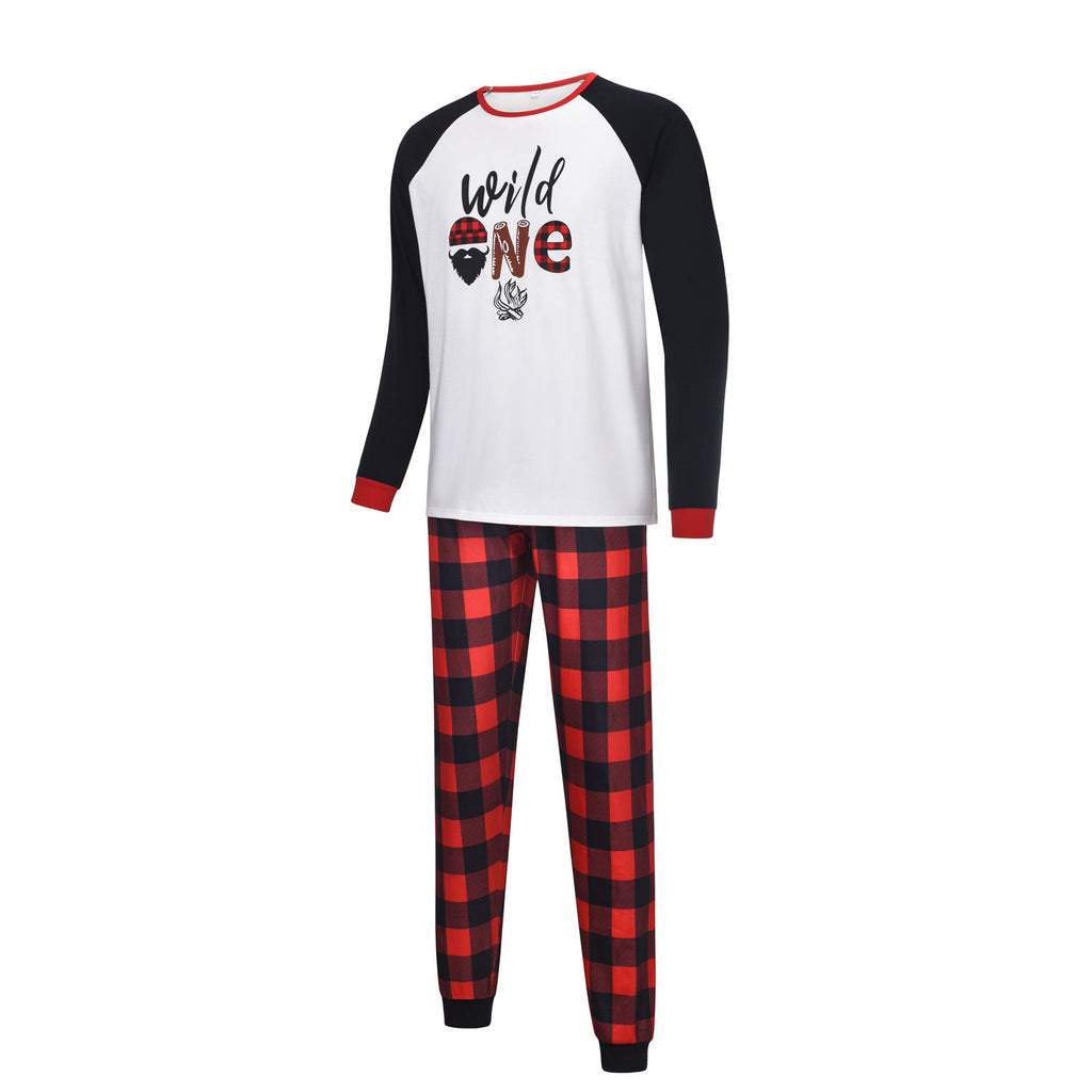 Cartoon Elk Imprimer Accueil Vêtements Pajamas Parent-enfant Porter