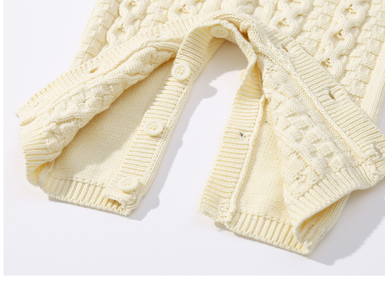 Automne et hiver Onésie tricoté chanvre Hemp Ha Yi