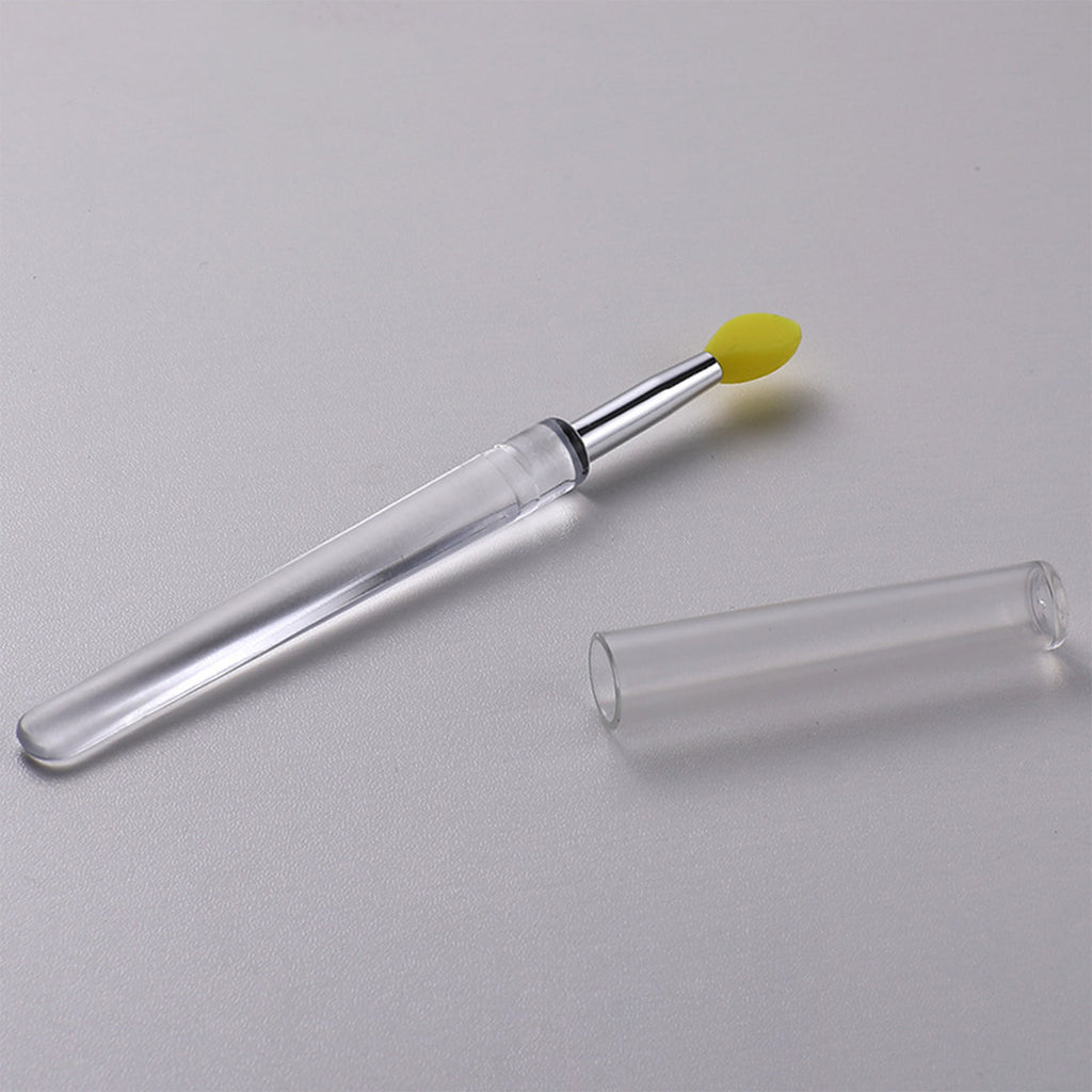 Set de brosse à lèvres en silicone réutilisable pour rouge à lèvres