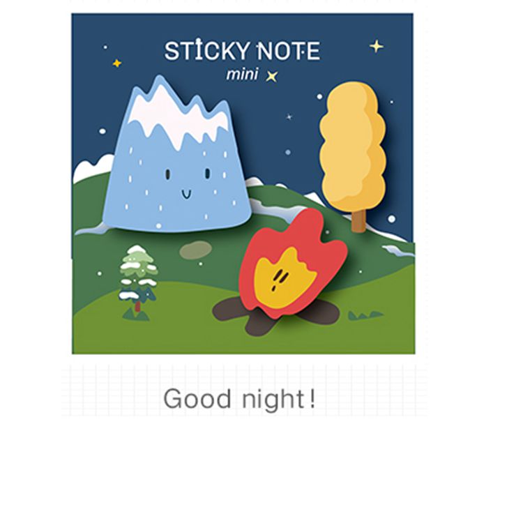 Motif de citrouille Halloween Spooky Notes post-it
